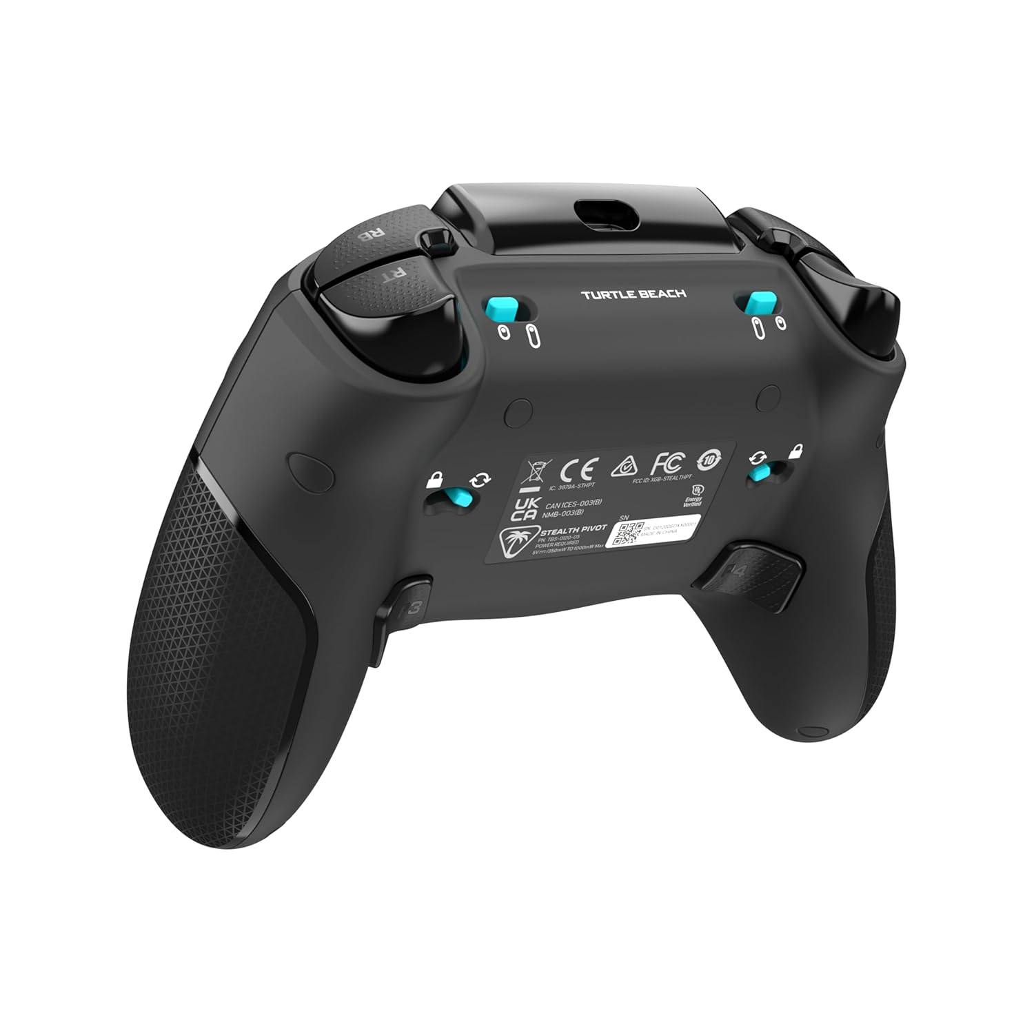 Stealth Pivot Wireless Smart Game Controller Officially Licensed for Windows PC – Rotating Modules, Display Dashboard, Hall-Effect Sticks, Remappable Buttons, Bluetooth, 20-Hour Battery