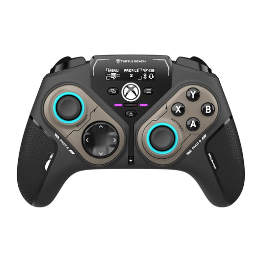 Stealth Pivot Wireless Smart Game Controller Officially Licensed for Windows PC – Rotating Modules, Display Dashboard, Hall-Effect Sticks, Remappable Buttons, Bluetooth, 20-Hour Battery